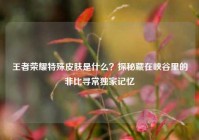 王者荣耀特殊皮肤是什么？探秘藏在峡谷里的非比寻常独家记忆