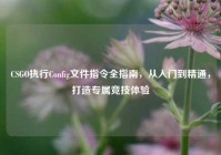 CSGO执行Config文件指令全指南，从入门到精通，打造专属竞技体验