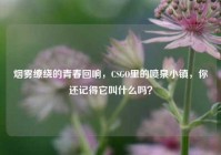 烟雾缭绕的青春回响，CSGO里的喷泉小镇，你还记得它叫什么吗？