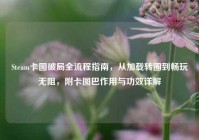 Steam卡图破局全流程指南，从加载转圈到畅玩无阻，附卡图巴作用与功效详解