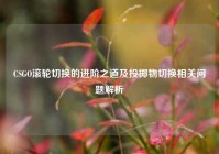 CSGO滚轮切换的进阶之道及投掷物切换相关问题解析