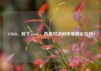 CSGO，按下.ready，热血对决的序章就此拉开