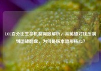 LOL百分比生命机制深度解析，从英雄对线压制到团战翻盘，为何是版本隐形核心？