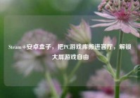 Steam+安卓盒子，把PC游戏库搬进客厅，解锁大屏游戏自由