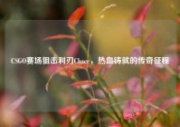 CSGO赛场狙击利刃Chace，热血铸就的传奇征程
