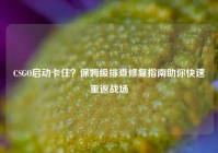 CSGO启动卡住？保姆级排查修复指南助你快速重返战场