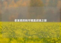 老吴弟的和平精英战场之旅