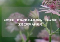 天域PUBG，虚拟战场的不止胜利，还有天域普工能否转华为的疑问