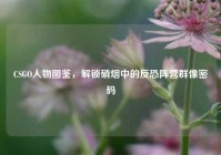 CSGO人物图鉴，解锁硝烟中的反恐阵营群像密码