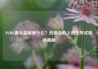 PUBG泰戈蓝圈是什么？热带岛屿上的生死试炼场揭秘