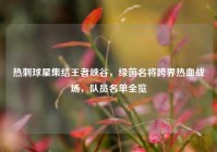 热刺球星集结王者峡谷，绿茵名将跨界热血战场，队员名单全览