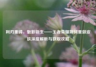 利刃重铸，魅影新生——王者荣耀荆轲重做皮肤深度解析与获取攻略