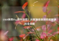 CSGO突然Ping飙升别慌！从根源排查到彻底解决的全攻略