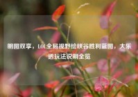 明图双享，LOL全局视野绘峡谷胜利蓝图，大乐透玩法说明全览