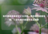 和平精英键盘自定义全攻略，教你修改键盘布局，打造专属手感提升实战胜率