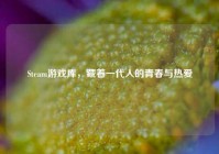 Steam游戏库，藏着一代人的青春与热爱