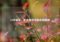 CF沙漠灰，职业排位中的永恒战场