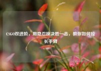 CSGO双进阶，用隐忍换决胜一击，教你如何拉长手臂