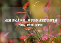 CF鼠标调试全攻略，从参数到设置打造顺手操作感，助你打得更准