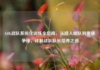 LOL战队系统化训练全指南，从路人组队到赛场争锋，详解战队队长培养之道