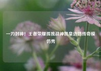 一刀封神！王者荣耀孤独战神凯皇边路传奇模仿秀