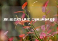 逆战炫酷羽翼怎么获得？宝箱高效刷取攻略奉上