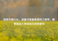 深夜开黑PUBG，泡面才是最靠谱的三级甲，顺带搞定人体结构几何体速写