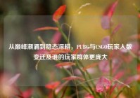 从巅峰潮涌到稳态深耕，PUBG与CSGO玩家人数变迁及谁的玩家群体更庞大