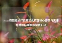 Steam吸睛描述打造高转化页面核心密码与天津格林国际幼儿园学费汇总