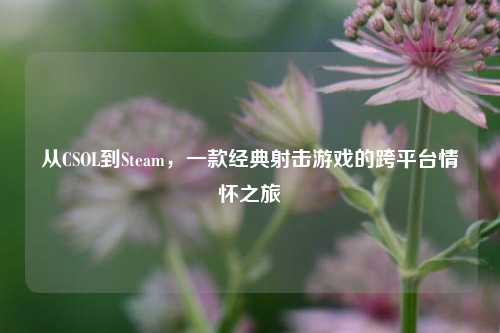 从CSOL到Steam，一款经典射击游戏的跨平台情怀之旅
