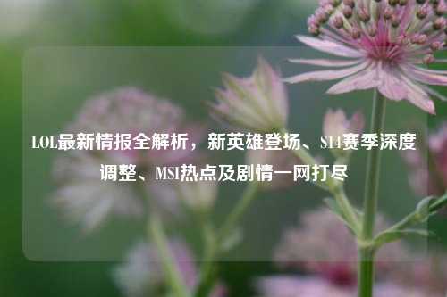 LOL最新情报全解析，新英雄登场、S14赛季深度调整、MSI热点及剧情一网打尽