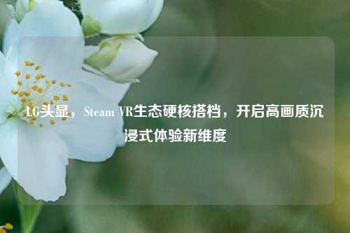 LG头显，Steam VR生态硬核搭档，开启高画质沉浸式体验新维度