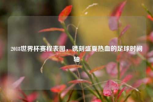2018世界杯赛程表图,镌刻盛夏热血的足球时间轴