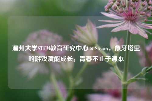 温州大学STEM教育研究中心×Steam,象牙塔里的游戏赋能成长,青春不止于课本