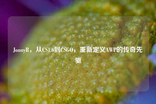 JonnyR，从CS1.6到CSGO，重新定义AWP的传奇先驱