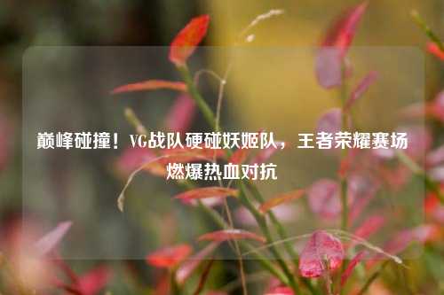 巅峰碰撞!VG战队硬碰妖姬队,王者荣耀赛场燃爆热血对抗