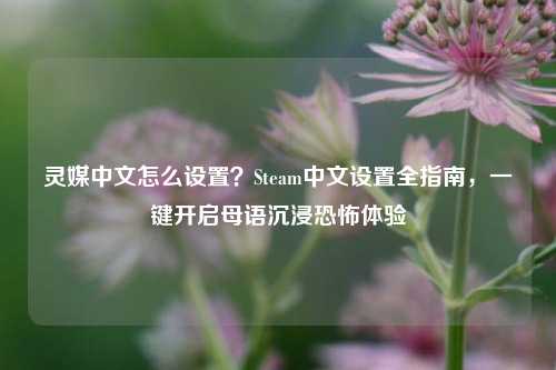 灵媒中文怎么设置?Steam中文设置全指南,一键开启母语沉浸恐怖体验