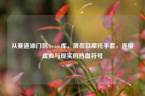 从赛道油门到Steam库,薄荷款摩托手套,连接虚拟与现实的热血符号