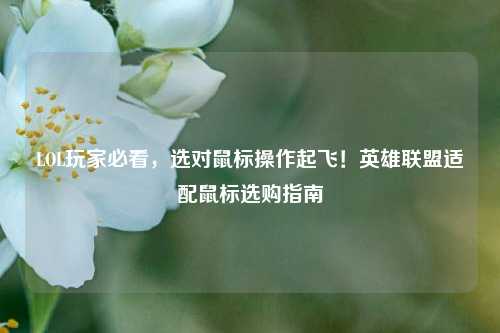 LOL玩家必看,选对鼠标操作起飞!英雄联盟适配鼠标选购指南