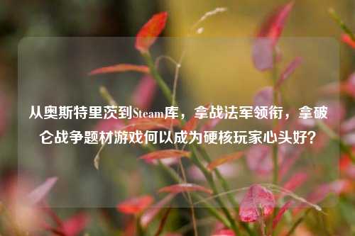 从奥斯特里茨到Steam库，拿战法军领衔，拿破仑战争题材游戏何以成为硬核玩家心头好？