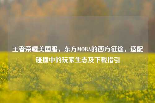 王者荣耀美国服，东方MOBA的西方征途，适配碰撞中的玩家生态及下载指引