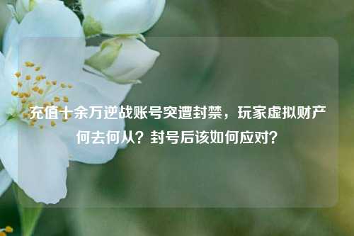 充值十余万逆战账号突遭封禁，玩家虚拟财产何去何从？封号后该如何应对？