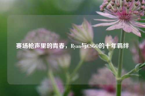 赛场枪声里的青春，Ryan与CSGO的十年羁绊
