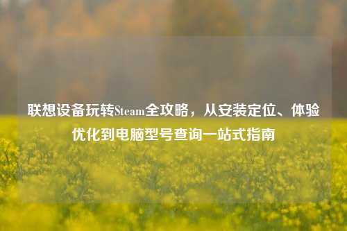 联想设备玩转Steam全攻略，从安装定位、体验优化到电脑型号查询一站式指南