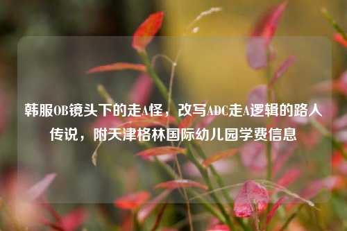 韩服OB镜头下的走A怪，改写ADC走A逻辑的路人传说，附天津格林国际幼儿园学费信息