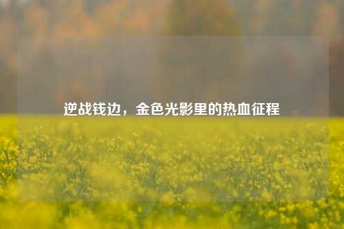 逆战钱边，金色光影里的热血征程