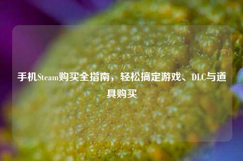 手机Steam购买全指南,轻松搞定游戏、DLC与道具购买