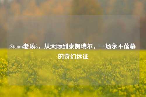 Steam老滚5，从天际到泰姆瑞尔，一场永不落幕的奇幻远征