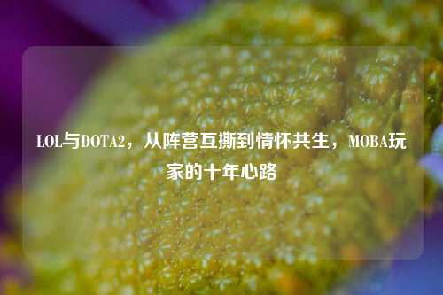 LOL与DOTA2,从阵营互撕到情怀共生,MOBA玩家的十年心路