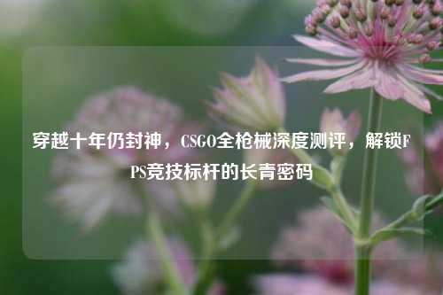 穿越十年仍封神，CSGO全枪械深度测评，解锁FPS竞技标杆的长青密码